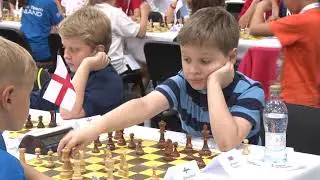 Highlights Day 1 - European Youth Chess Championship 2019