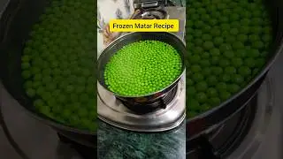 Frozen Matar 👍 घर में बनाने का सही और आसान तरीका #binacookingvlog #indianfood