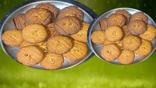 ಮೈದಾ ಬೇಡ , ಸಕ್ಕರೆ ಬೇಡ , ಓವೆನ್ ಬೇಡ ಮನೆಯಲ್ಲೇ ರುಚಿಯಾದ ಬಿಸ್ಕೆಟ್| No sugar,maida ,oven homemade biscuits|