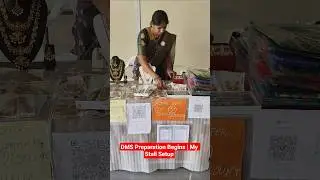 🌸 DMS Preparation Begins | My Stall Setup | Digital Mahila Sangham 🌸