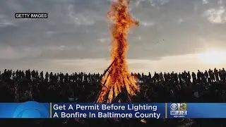 Bonfire Season Is Here, But Get A Permit First, Baltimore County Fire Dept. Says