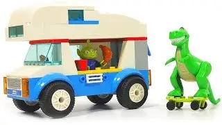 Lego Toy Story 4 10767 Duke Caboom's Stunt Show, Lego Toy Story 4 10769 RV Vacation