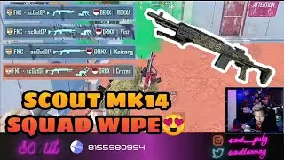FNATIC SCOUT MK14 CLUTCH | SCOUT 1v4 CLUTCH AGAINST DRNX | SCOUT VS INDONESIAN TEAM | #SCOUTOP