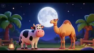 Moo Moo Cow & Camel&rsquo;s Moonlight Adventure 🌙🐮🐫 | Kids Song