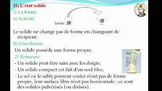 1er propri&eacute;t&eacute;s des liquides et des solides