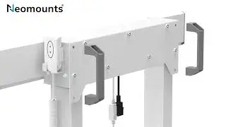 Neomounts Mobiele Monitorstandaard FL55-875WH1wit