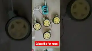 motor driver #diyprojects ##aurdino #robot #servomotors #dcmotor #lm239d #car #wheels #reels