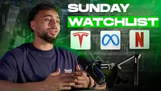 SUNDAY STOCK WATCHLIST | Craziest Tech Stock Setups