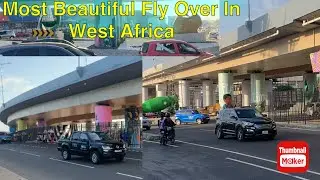 Ground Breaking Fly over in Ghana Near Completion. Spintex Flower Pot Interchange #accra #ghana