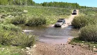 Creek Crossing, East Chalk Creek Road near Whitney Reservoir. 