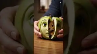 Unbelievable! A Talking Apple with a Human Face | AI Magic Transformation