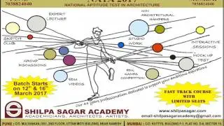 NATA Shilpa Sagar Academy Fast Track Crash Course