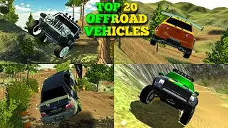 Top 20 Best Offroad and Rally Cars in Car Parking Multiplayer New Update