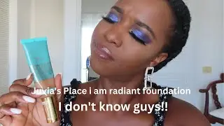 I am magic Radiant foundation review & test- Burkina/Shaunz World #juviasplacefoundation