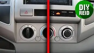 Toyota Tacoma AC Knob Replacement Mod