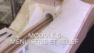 TUTORIEL gare de L’Arbresle, modules 5 , partie 2 la menuiserie, la voie et le relief