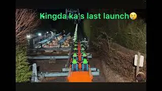 Kingda ka &lsquo;s last launch #kingdaka @ElToroRyan 