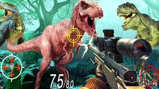 DINOSAUR HUNT 2019 - Walkthrough Gameplay Part 2 - Dinosaur Games