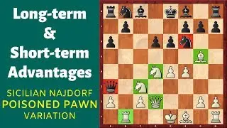 Short-term & Long-term Advantages Ft. Najdorf Poisoned Pawn Variation