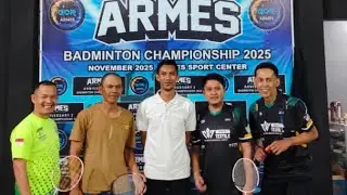 B.DACEP - WILDAN VS DADANG - TANTO | ARMES ANNIVERSARY II BADMINTON CHAMPIONSHIP 2025