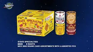 STATE SPECIALTIES(TEXAS BBQ,WISCONSIN CHEESE, CALIFORNIA WINES, PENNSYLVANIA SANDWICHES)8 SHOTS M669