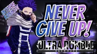 Never Give Up! |RANKED| SHINSO GAMEPLAY| MY HERO ULTRA RUMBLE