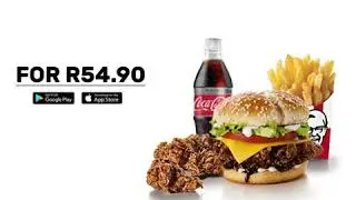 Get your KFC cravings delivered fast and hot. Download The Mr D Food App Now