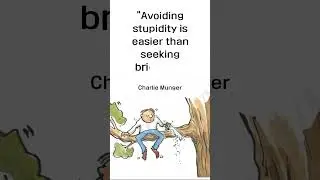 Stupidity/Charlie Munger #motivation