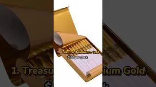 TOP5 MOST EXPENSIVE CIGARETTES🚬IN WORLD #top5 #viralshort #trending #cigarette #expensive #cigarette