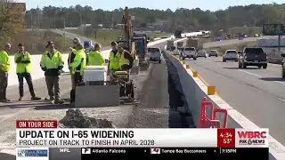 Update on I-65 widening in Shelby County