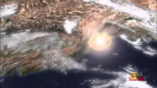 Simulation Of An Asteroid hitting Los Angeles HD