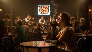 Blue Light Lounge &ndash; A 1940s Jazz Noir and Lo-Fi R&B Soul Fusion Beneath Cigarette Smoke Haze