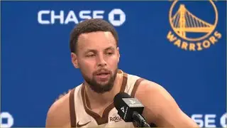 Stephen Curry PostGame Interview | Charlotte Hornets vs Golden State Warriors