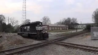 HD: NS 3477 leads NS Train G66 in Newnan, GA