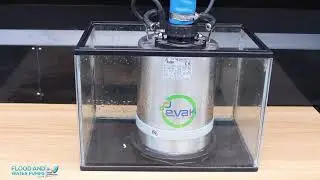 Evak Residox Puddle Pump in Action | floodandwaterpumps.co.uk