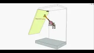 Manual control for upward opening doors