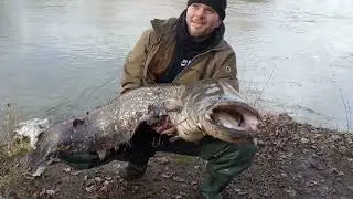 23-килограмов сом от Марица, уловен край Димитровград