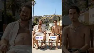 Then vs Now, Extreme Body Changes in Movies 😳 #thenandnow #beforeandafter #actortransformation