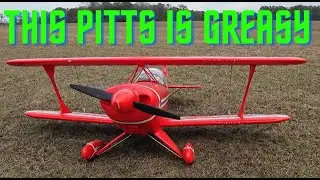 FMS 1400mm Pitts V2 &mdash; чистое удовольствие от полетов в стиле Greaser #rcplane #rcflying #drone