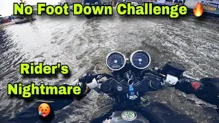THE ULTIMATE RAIN CRUISE WITH CONTINENTAL GT650 😎 | URBAN WATERLOGGED TRIUMPH💧