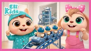 MEGA Space Station (With Roller Coaster & Space Ship) | Eli Kids Songs & Nursery Rhymes