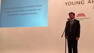 Cultural Medallion recipient Law Wai Lun's thank-you speech