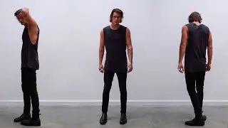Men's Black Muscle Tank