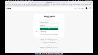 reset slack password