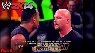 WWE2K14 30 years of wrestlemania part 6 the attitude era