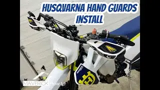 Husqvarna FE501 Handguard Install