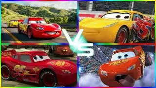 Lightning McQueen Rush Challenge ⚡️ | Crazy Colors & Fun Race!