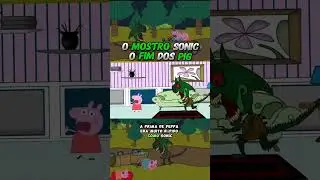 o Mostro quer Baicon #desenhopeppa #peppapigemportugues #peppapig #cartoon #viralvideo #fyp #desenho