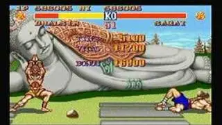 Dhalsim Vs. Sagat