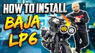 Установка фар Baja Designs LP6 на Harley-Davidson Road Glide